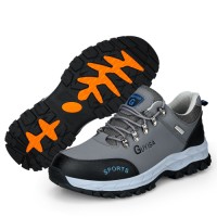 GUYISA2025 Hot Sale Waterproof Microfiber Anti-Slip Anti-Puncture Work Shoes Mens Steel Toe Safety Shoes