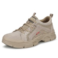 GUYISA High Quality Ultra-Tough Safety Boots with Drop & Nail Guard for Welding & Logistics Tasks Durable Rubber Outsole