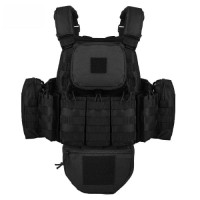Adult outdoor tactical vest with multi-function Molle expansion, quick release, breathable, wear-resistant
