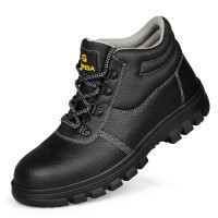 GUYISA Lightweight Steel Toe Waterproof Work Boots for Men Hot Sale Safety Shoes for Industrial Use