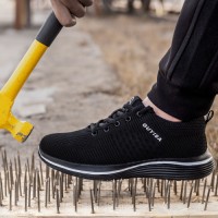safety shoes factory price best selling EVA sole light folding work shoes mens steel toes safety shoes
