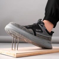 GUYISA Casual-Series Industrial Light Weight Steel Toe Safety Shoes New Fashion Safety Shoes for Men