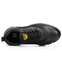 GUYISA Summer Hot Sale Mens Steel Toe Safety Shoes Anti-Scratch and Rust Proof Industrial Work Boots