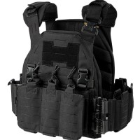 Outdoor molle multi-functional tactical vest, lightweight tactical vest with quick release buckle
