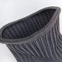 Steel Core Reinforced Gloves High Strength Polyester Coated 7G for Industrial Cut Protection & Wire Handling Safety