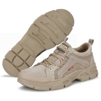 GUYISA High Quality Ultra-Tough Safety Boots with Drop & Nail Guard for Welding & Logistics Tasks Durable Rubber Outsole
