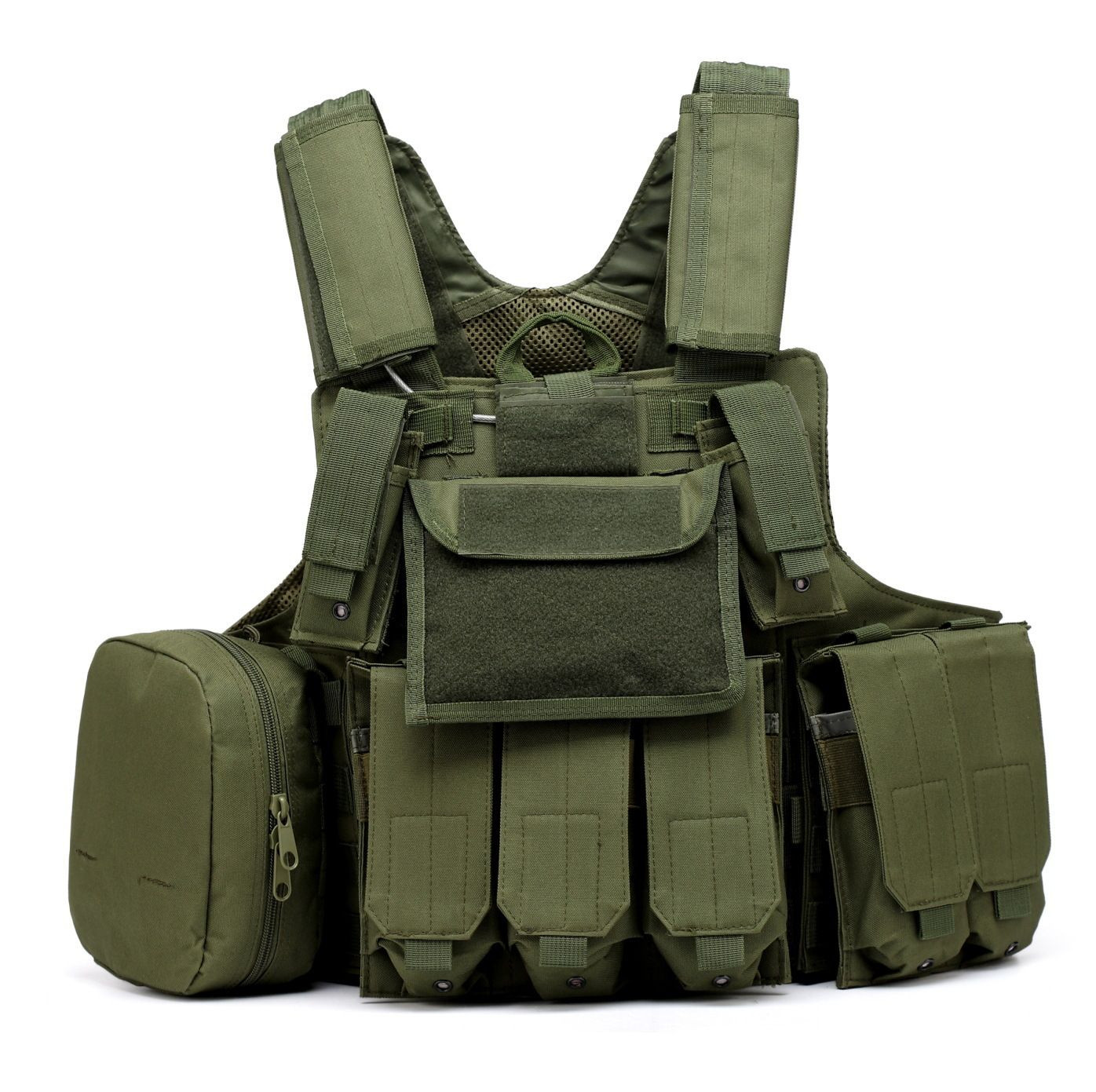 Tactical Ghost Vest, Camouflage Real-Life CS Field Protection Equipment, Combat Vest