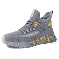 Ultralight Safety Shoes - Breathable Composite Toe Athletic Work Shoes for Construction & Outdoor Sports
