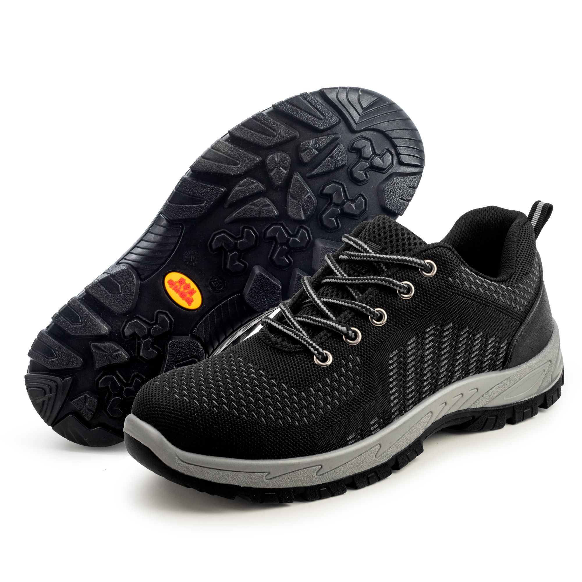 Best-selling brand safety shoes security breathable fly netting cloth factory workshop work steel toe safety shoes