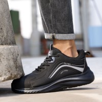 For GUYISA High Quality European Standard Steel Toe Safety Shoes Industrial Outdoor Sports Plastic for All Winter Autumn