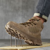 Welding 6KV Electrical Insulation Plastic Steel Toe Safety Boots Shoes Leather Boot Work Safety Shoes for Men