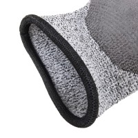 Cut Level C Palm Dipped PU Gloves 13G Reinforced Fourchettes & Voyager Palm for Welding Sparks & Workshop Safety