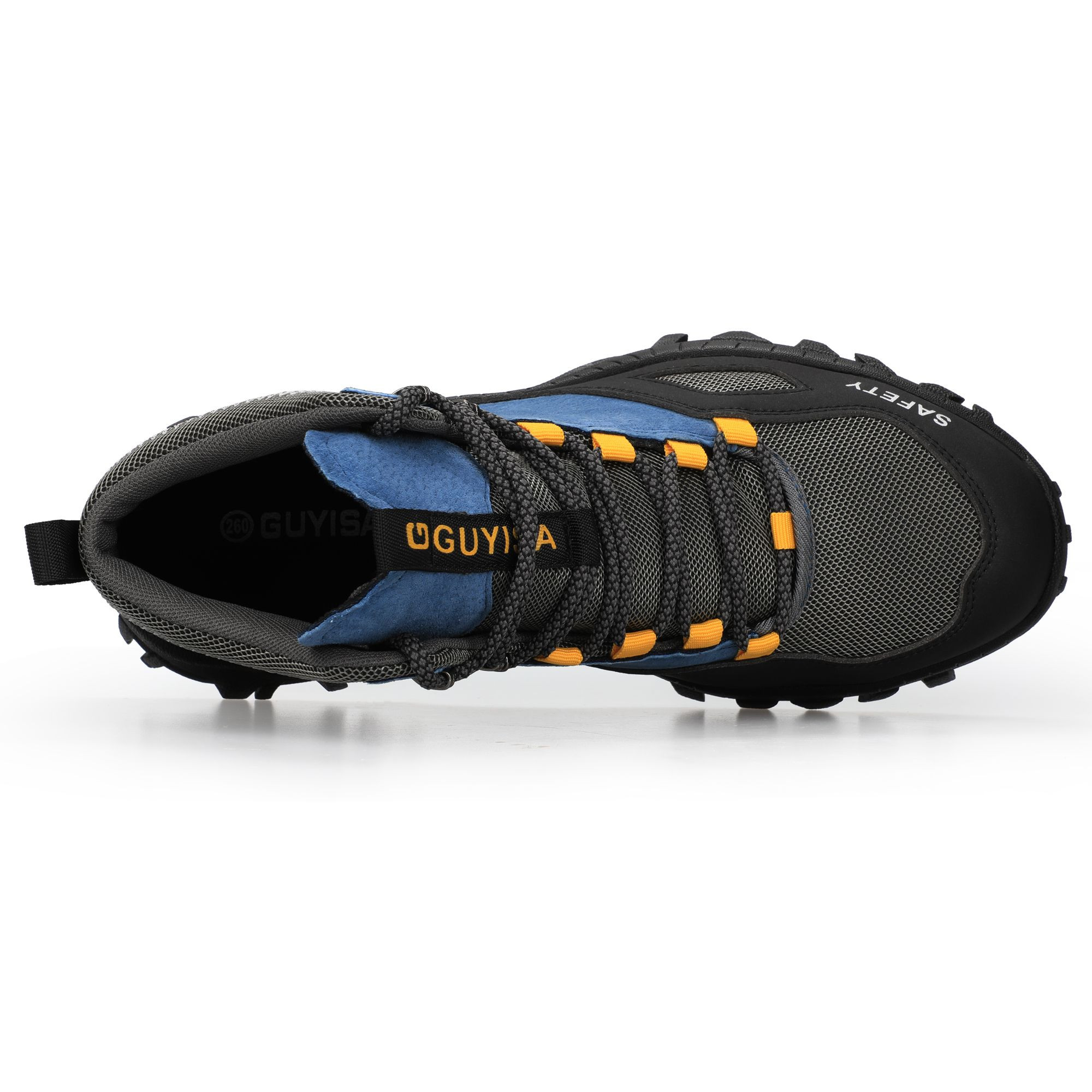 Fashion New Outdoor Breathable Anti-puncture Steel Toe Safety Shoes Supplier Man Shoes