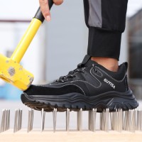 GUYISA Top-Rated 10KV Insulated Safety Shoes - Lightweight Breathable Mesh for Mens Industrial Work