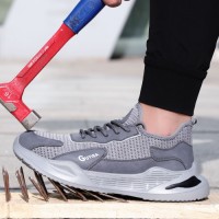 GUYISA Hot Selling Fashionable Metatarsal Guard Waterproof and Slip Resistant Anti-Puncture Steel Sole Safety Footwear