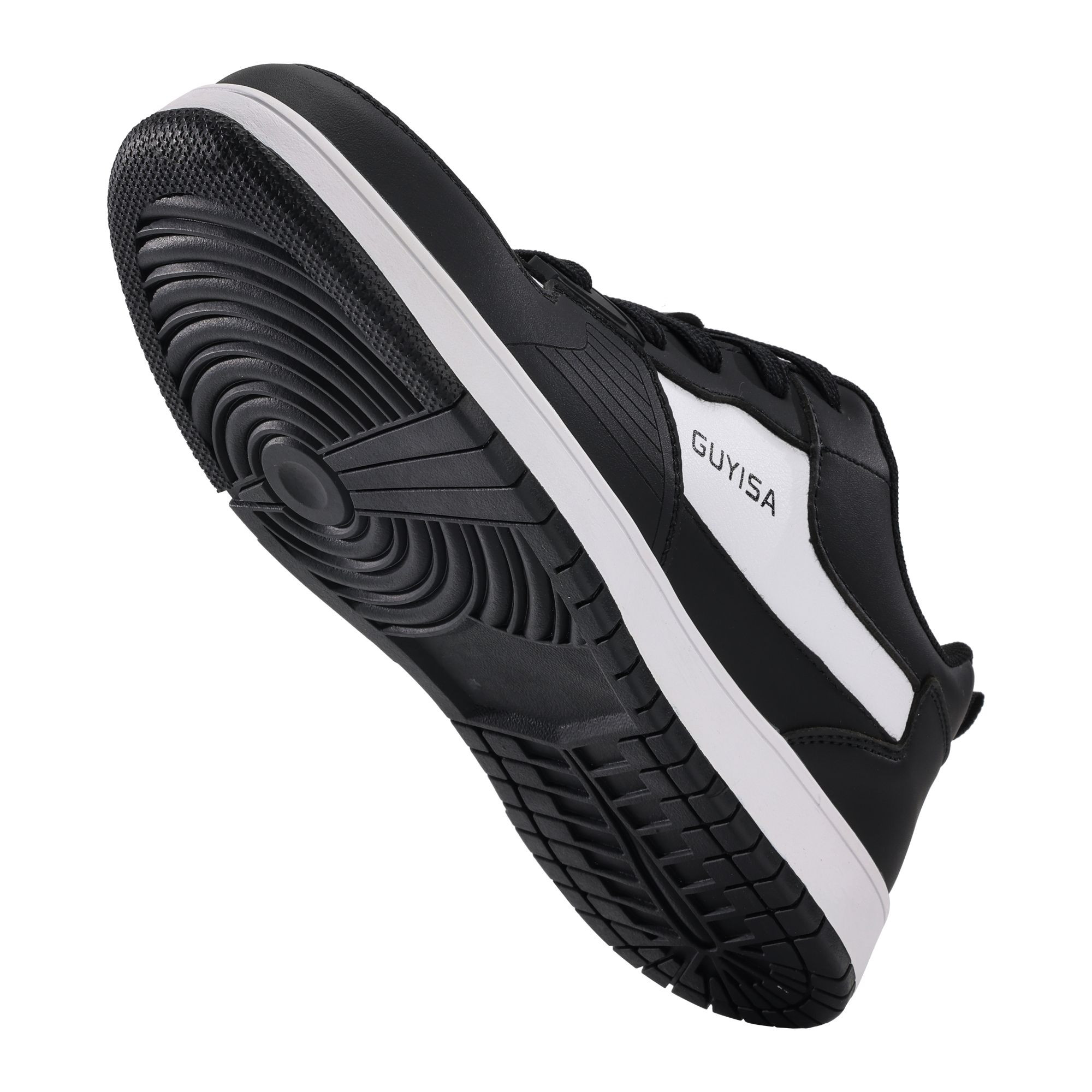 GUYISA Mens Safety Shoes Casual Smash-proof Stab-proof Safety Shoes