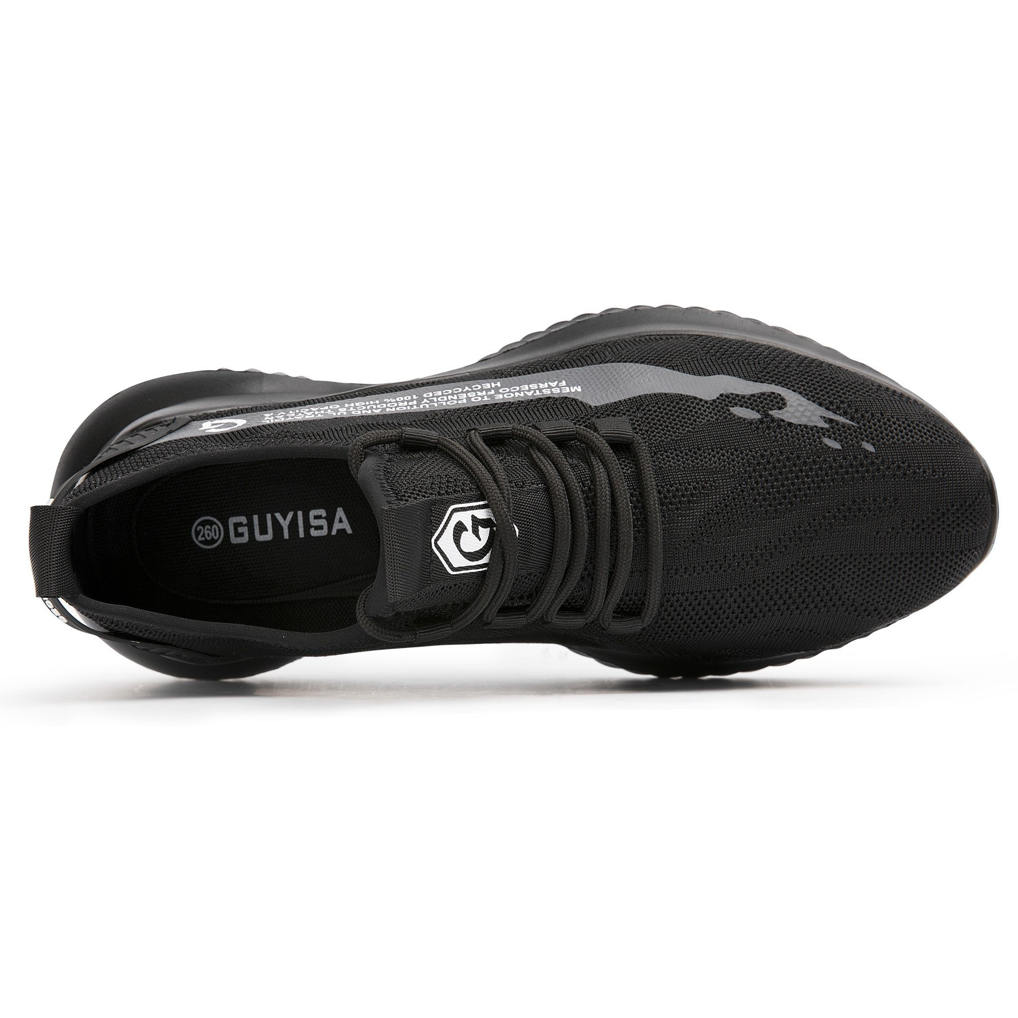 Wholesale Safety Boot Breathable Anti-Smash Steel Toe Cap Indestructible Work Shoes EVA Insole Anti-Slip Features