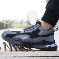 Lanoudun Winter Safety Shoes Insulated 10KV Sports Safety Shoes for Men