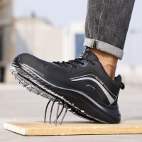 For GUYISA High Quality European Standard Steel Toe Safety Shoes Industrial Outdoor Sports Plastic for All Winter Autumn