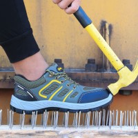 GUYISA Brand Safety Shoes Factory Price Processing Can Quickly Ship Outdoor Work Anti-puncture Steel Toe Safety Shoes
