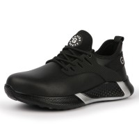 New Style PU Bottom High Quality Safety Shoes With Steel Toe Fashion Industrial Lightweight Safety Work Shoes
