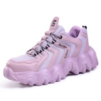 Newly Designed Pink Womens Safety Work Shoes with EVA Soles for Industrial & Sports Activities