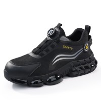 GUYISA Safety Shoes Light Low Cut Usex Anti-puncture Shoes Safety Shoes for Men