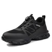 Shoes for Work Mesh Upper Breathable Anti-slip Light Weight Cushioned Flexible Shoes for Work