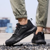 GUYISA High Quality Crush & Nail Guard Work Footwear All-Day Protection for Heavy Industry & Warehouse Rubber Outsole
